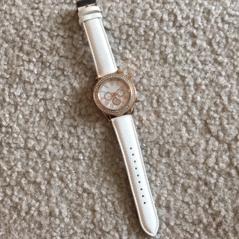 Watch - Rose Gold and White